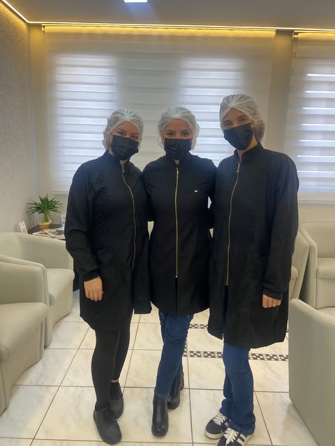 Equipe da Oralpar Odontologia na sala de espera